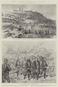 El levantamiento de la frontera india de Melton Prior